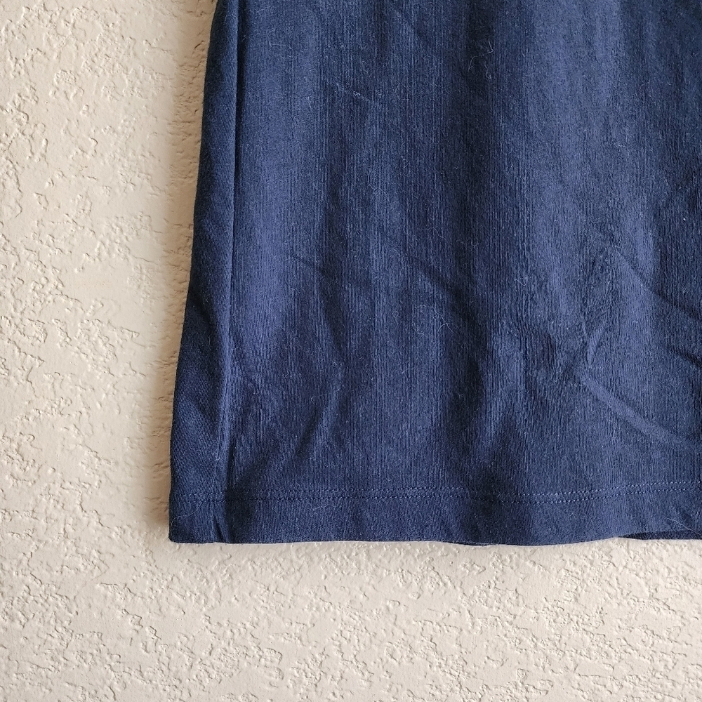 Aeropostale Women's Navy Blue Graphic Short Sleeve Tee Size M - Picture 4 of 11